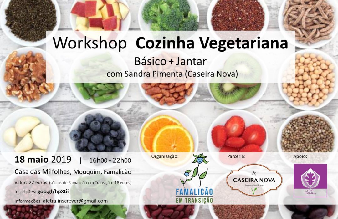 Workshop de Cozinha Vegetariana pela Famalicão em Transição